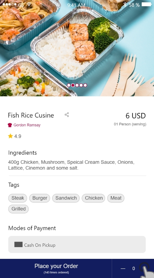Munchlist – A C2C Marketplace For Food screenshot 1