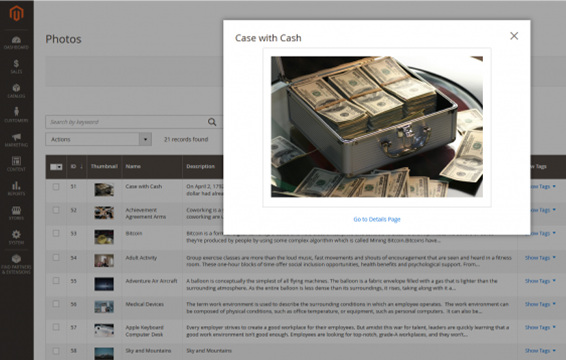 Photo Gallery - M2 Extension screenshot 1