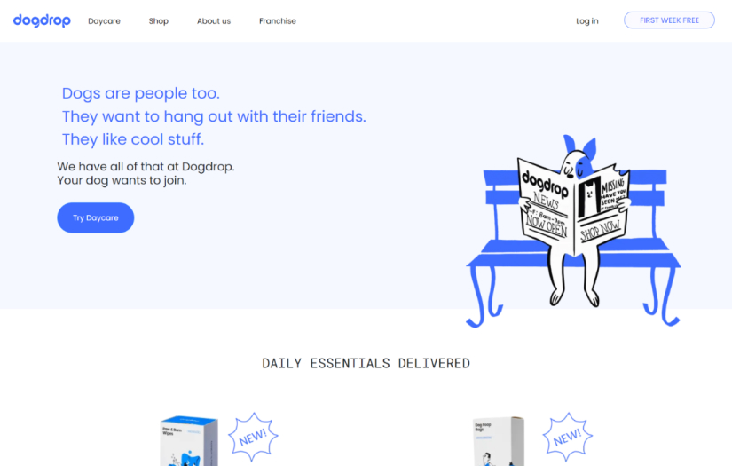 Dog Drop screenshot 1