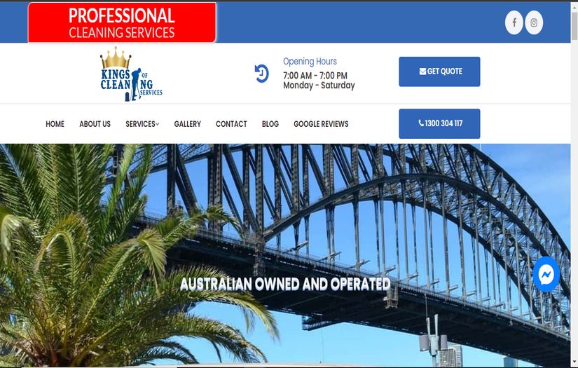 Kings of Cleaning Services screenshot 1