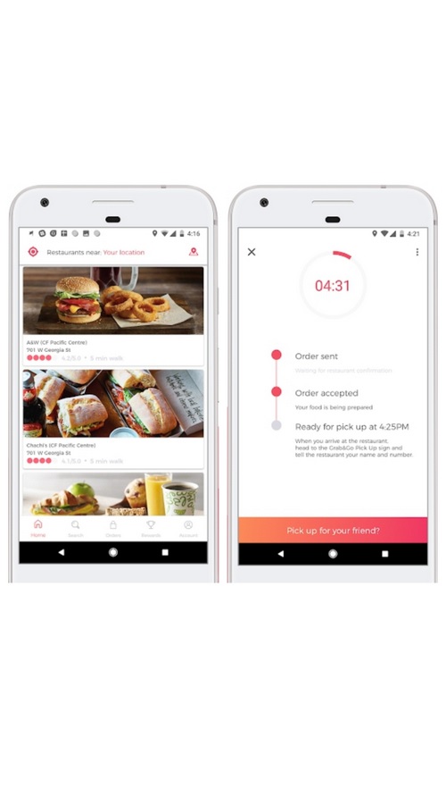 Core Product Dev & UI for Mobile Ordering Application screenshot 1