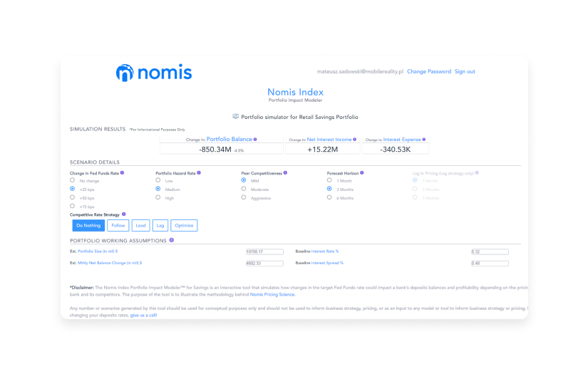 Nomis Solutions screenshot 1