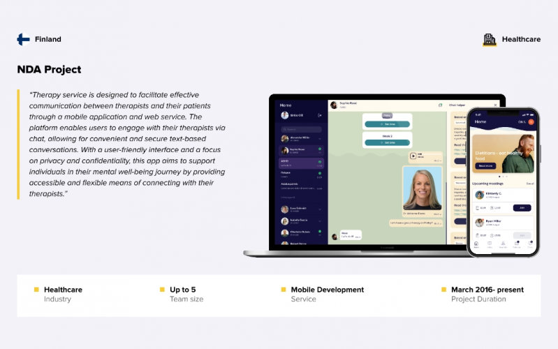 Therapy Service screenshot 1