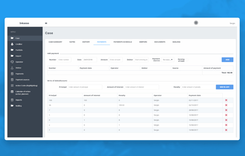 Inkasso screenshot 4