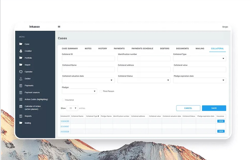 Inkasso screenshot 3