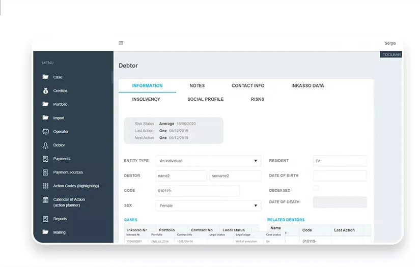Inkasso screenshot 5