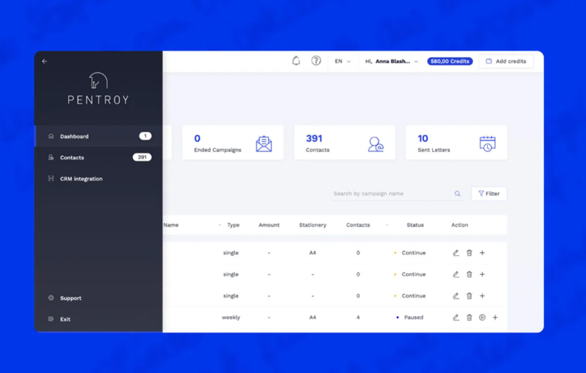 Pentroy SAAS Platform for Advertising screenshot 5
