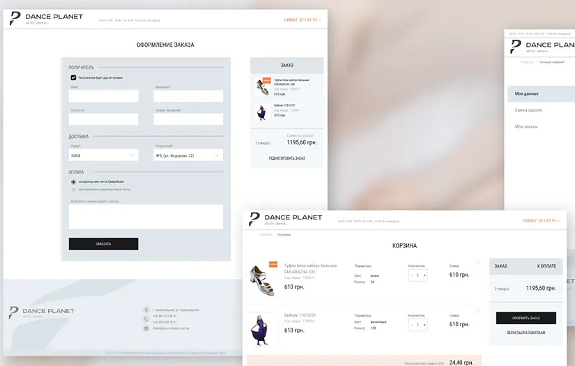 Dance Planet: ERP system screenshot 6