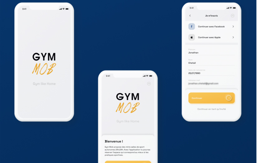 Gymob screenshot 1