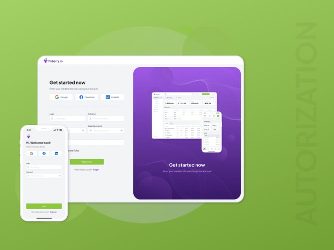 Finberry Fintech SaaS platform screenshot 4