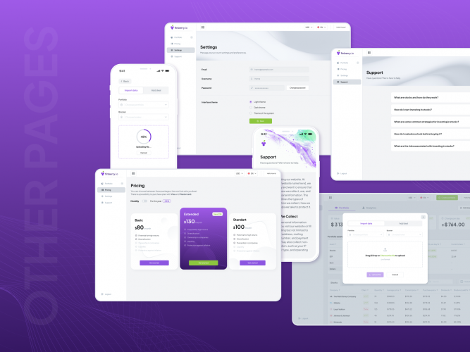 Finberry Fintech SaaS platform screenshot 1