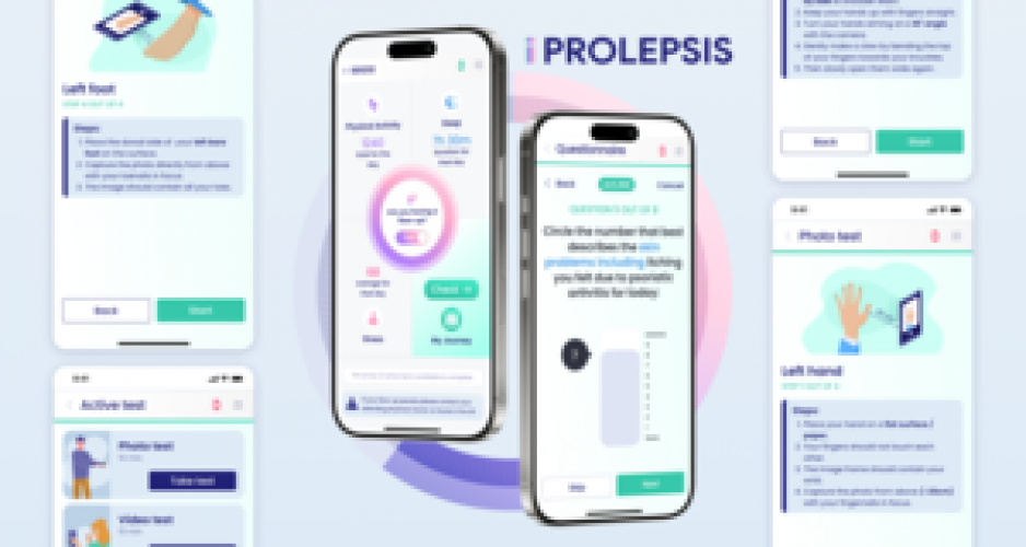 i-PROLEPSIS - a healthcare mobile monitoring app screenshot 1