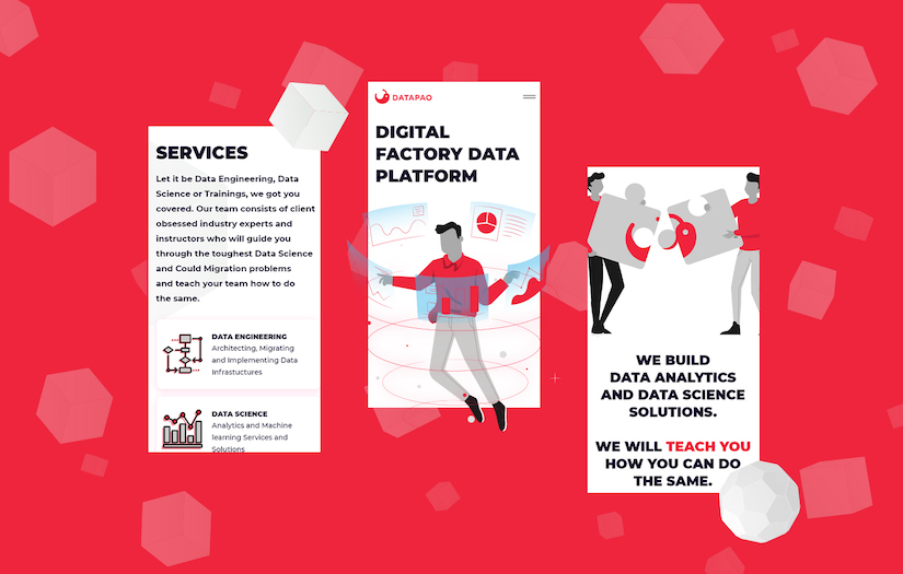 Brilliant Branding for a Data Science Company screenshot 2