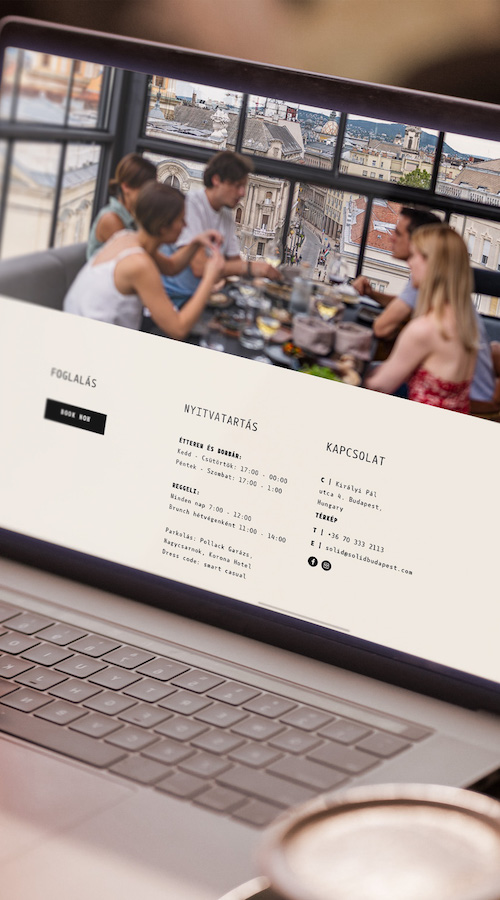 Skyrocketing the Web Presence of a Luxury Rooftop Bar screenshot 1