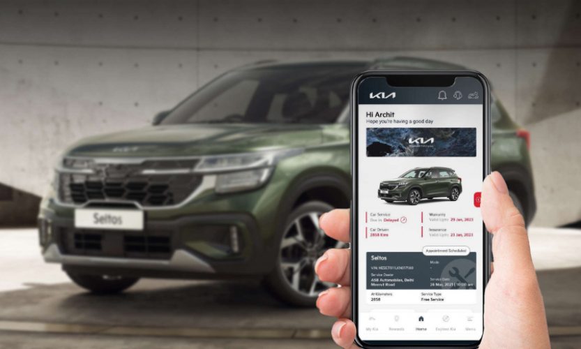 MyKia app screenshot 1