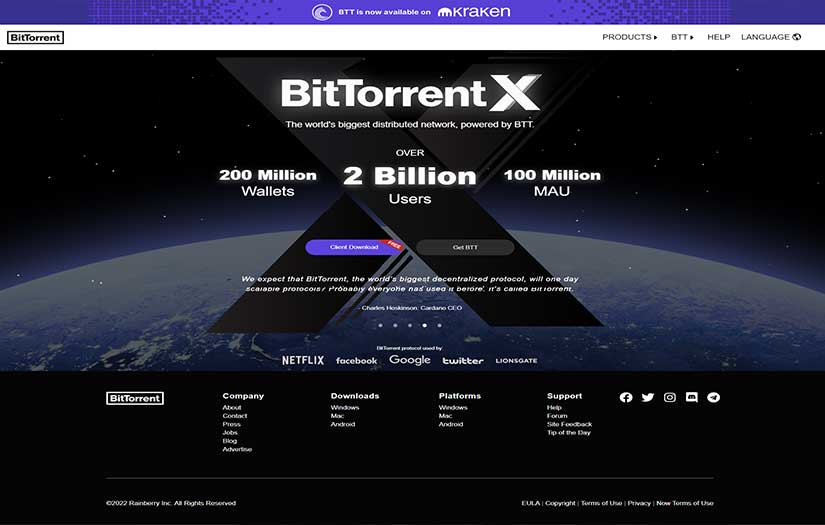 Bit Torrent screenshot 1