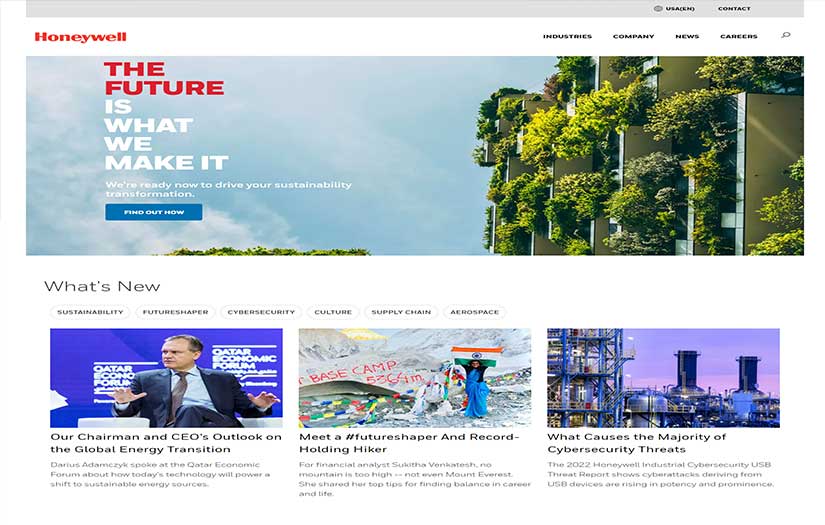 HONEYWELL screenshot 1