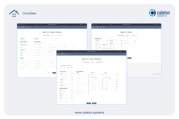 An innovative SaaS tool for asset real estate man screenshot 2