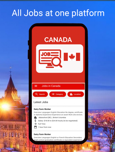 Jobs in Canada Android App Developed by UnitedwebSoft screenshot 5