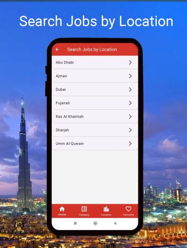 Jobs in Dubai – UAE Job Search Android App screenshot 1