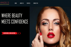 Angels Threading Facial & Waxing – Elegant Beauty Salon Website Design & Development