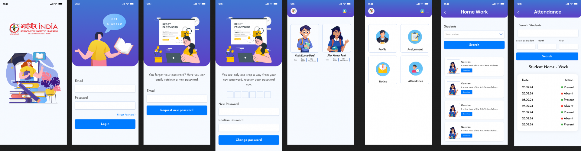 Arwachin School | Mobile App Development screenshot 4