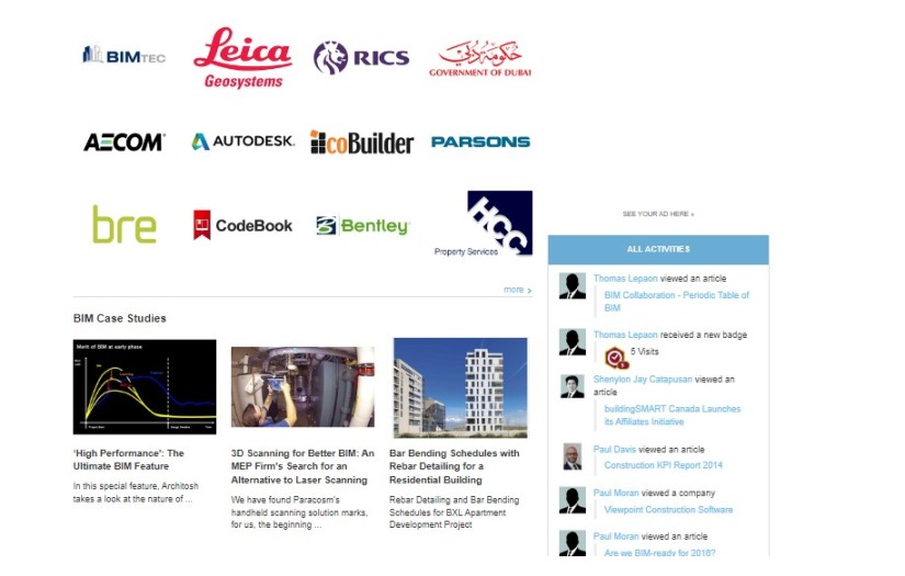 The BIM Hub screenshot 2