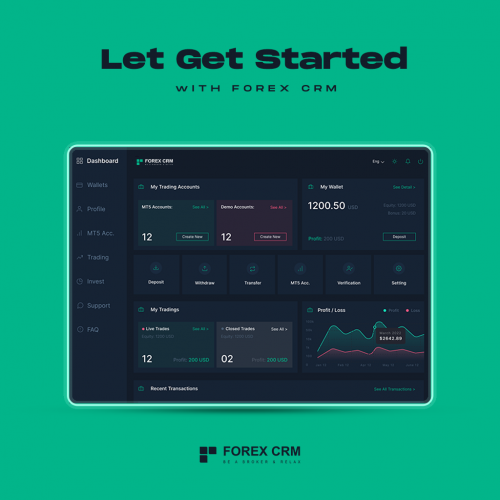 ForexCRM Website and CRM screenshot 4