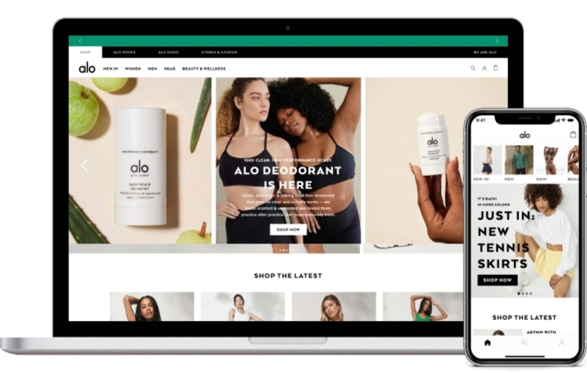 Alo Yoga screenshot 1