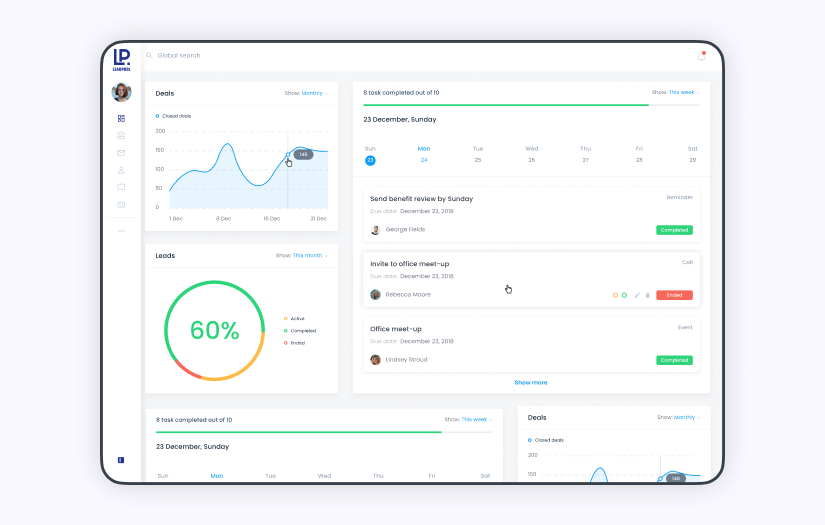 Technology partner of lead generation startup "Leadpool" screenshot 1