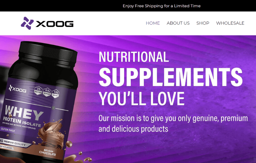 Shopify Theme Store For Nutritional Supplements screenshot 1