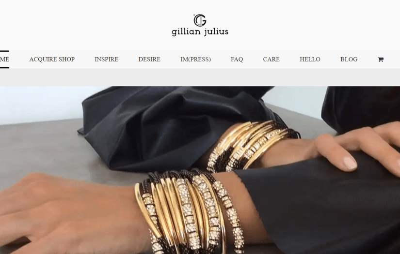 eCommerce Jewelry Website in WordPress screenshot 1