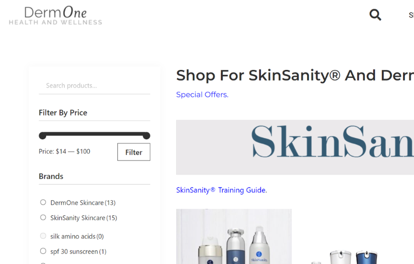 WordPress-WooCommerce website for Health-Wellness screenshot 1