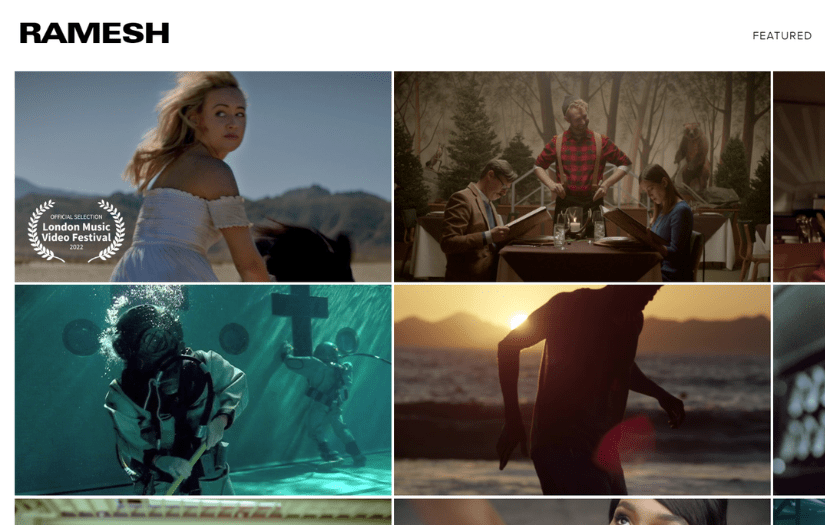 Video creating WordPress website screenshot 1