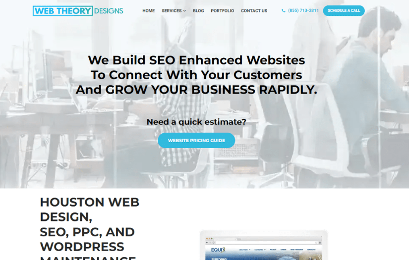Develop WordPress website for IT consulting. screenshot 1