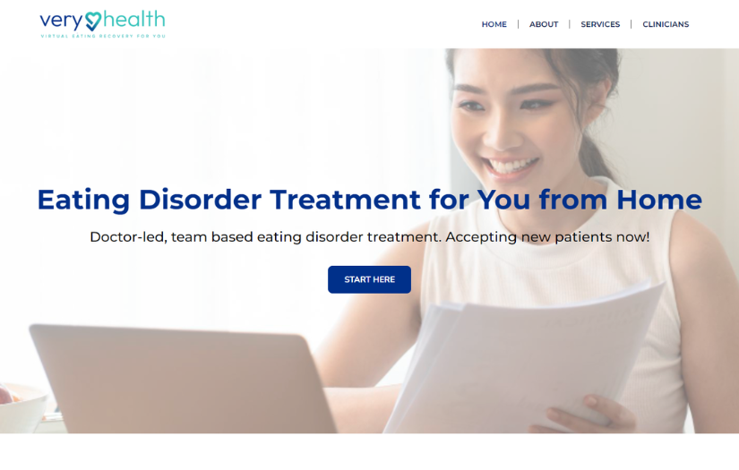 WordPress Wesbite for Health Consult screenshot 1