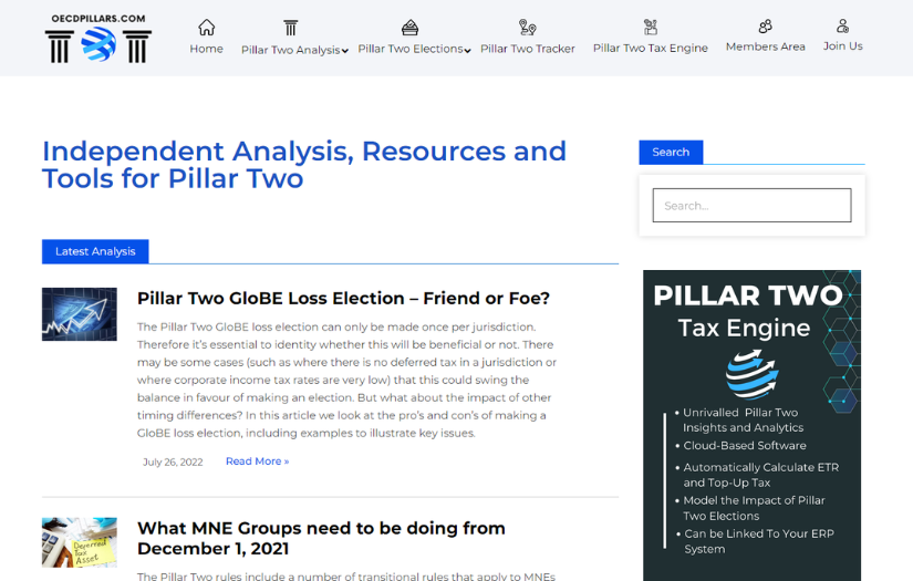 WordPress Website for blogging screenshot 1