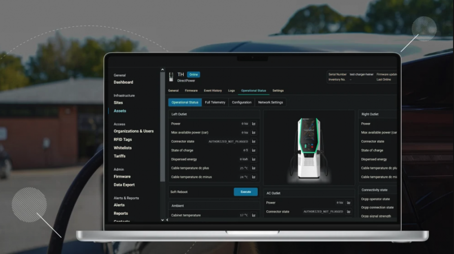 High-Powered Electric Charger App for a Leading Manufacturer screenshot 1