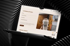 Website Design for Global Bubble Tea Brand