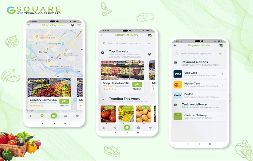 Hyperlocal Grocery Delivery Mobile App screenshot 1