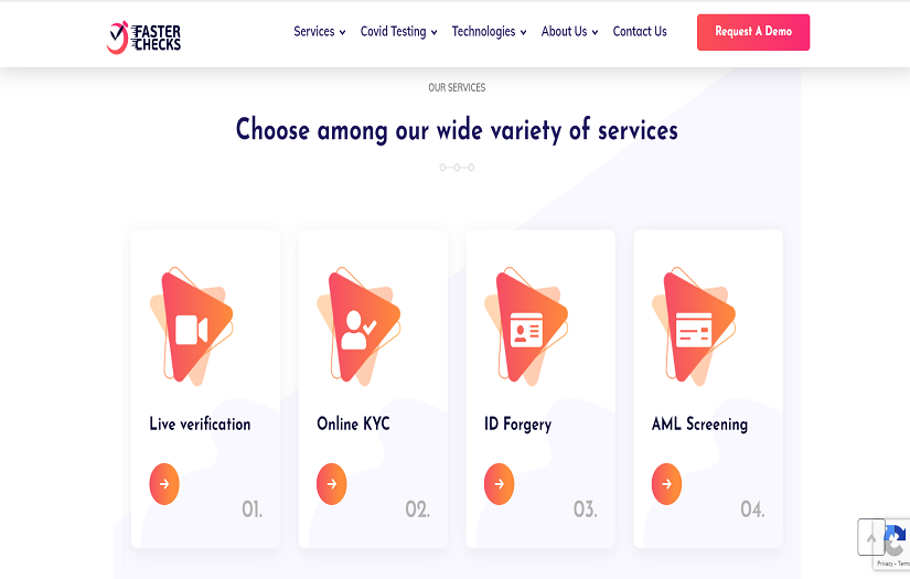 FasterChecks - Online Antigen Testing Centre screenshot 1