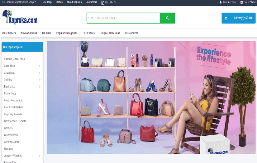 Kapruka- Sri Lanka's Biggest  eCommerce Website screenshot 1