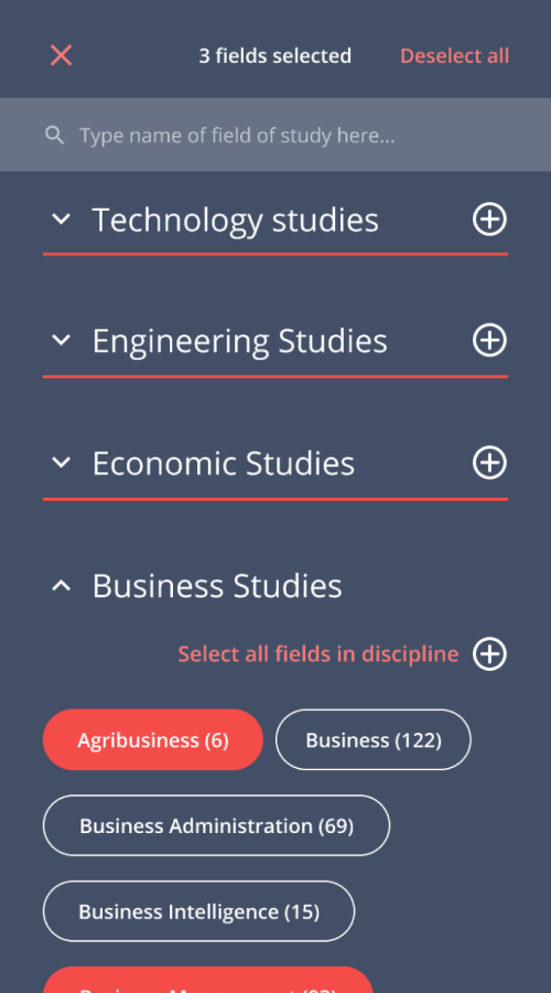 Keystone Masterstudies - UX design and research project. screenshot 2
