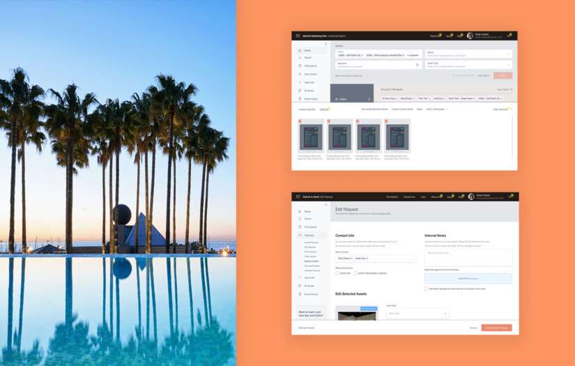 Marriott International: Asset Library Redesign screenshot 2