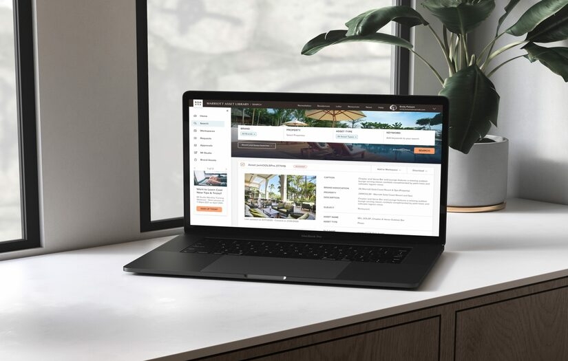 Marriott International: Asset Library Redesign screenshot 5