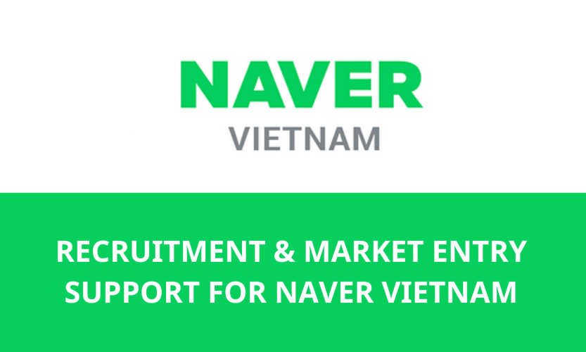 Recruitment & Market Entry Support for Naver Vietnam screenshot 1