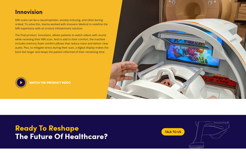 In-Bore MRI Infotainment System screenshot 2