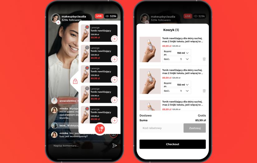Corner Live - Live streaming e-commerce screenshot 1