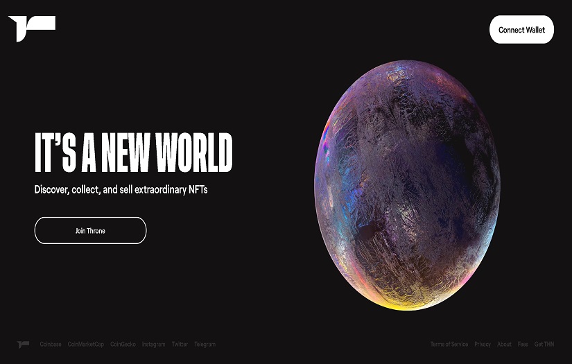 Bespoke NFT marketplace screenshot 1
