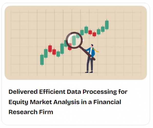 Delivered Efficient Data Processing for Equity Market Analysis in a Financial Research Firm screenshot 1